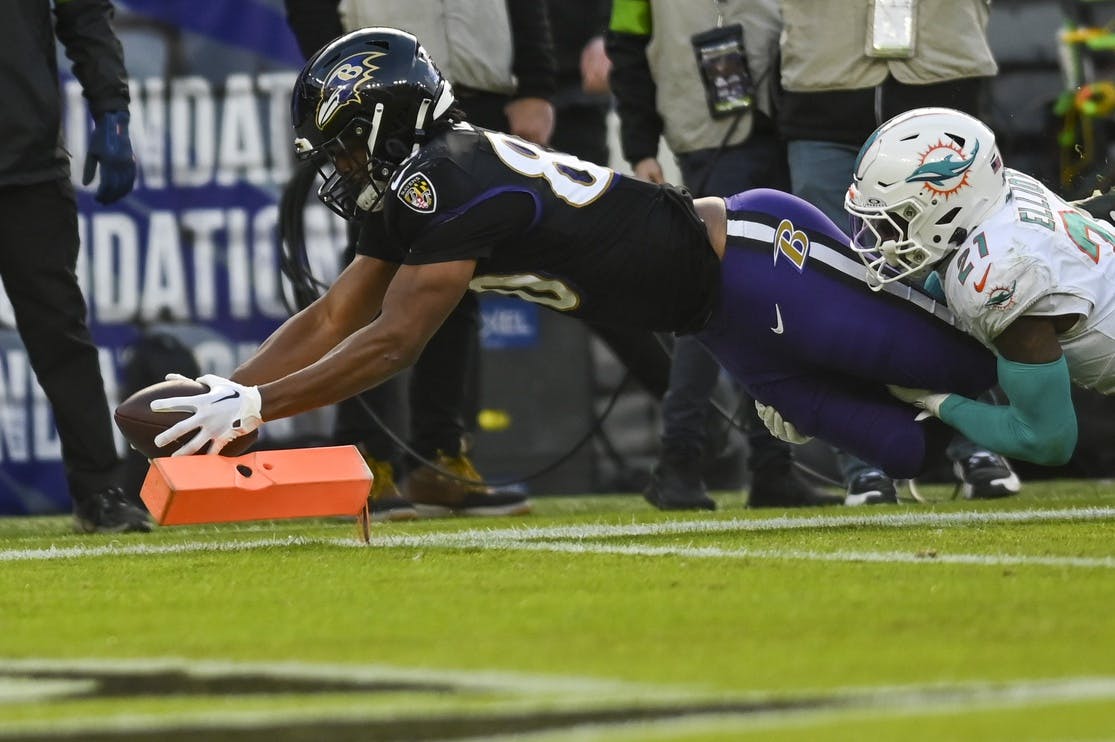 Sleepers on the Baltimore Ravens