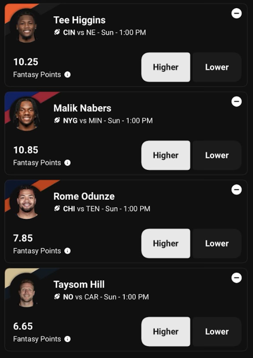 underdog pick em 3
