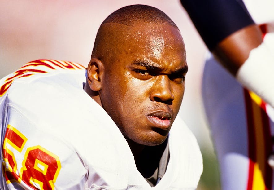 © Peter Brouillet-Imagn Images, Top 20 Kansas City Chiefs Players of the 2000s, Derrick Thomas