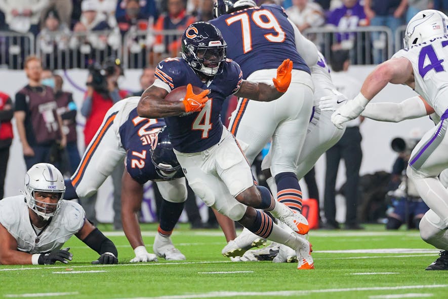© Brad Rempel-Imagn Images, dynasty running back rankings, d'andre swift, footballguys, dave kluge