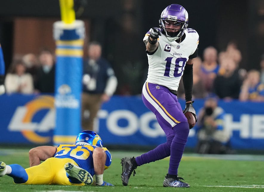© Joseph Rondone/The Republic / USA TODAY NETWORK via Imagn Images Justin Jefferson