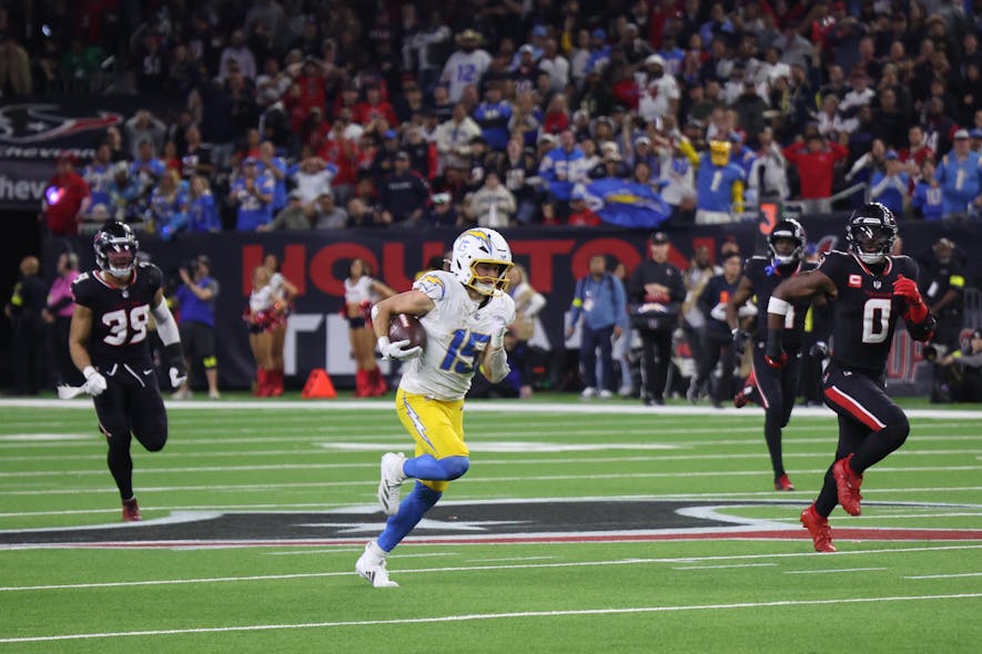 © Thomas Shea-Imagn Images, ladd mcconkey, footballguys, dynasty wide receiver rankings