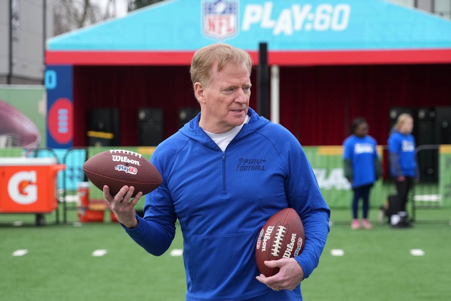 © Kirby Lee | 2025 Apr 23 Commissioner Roger Goodell