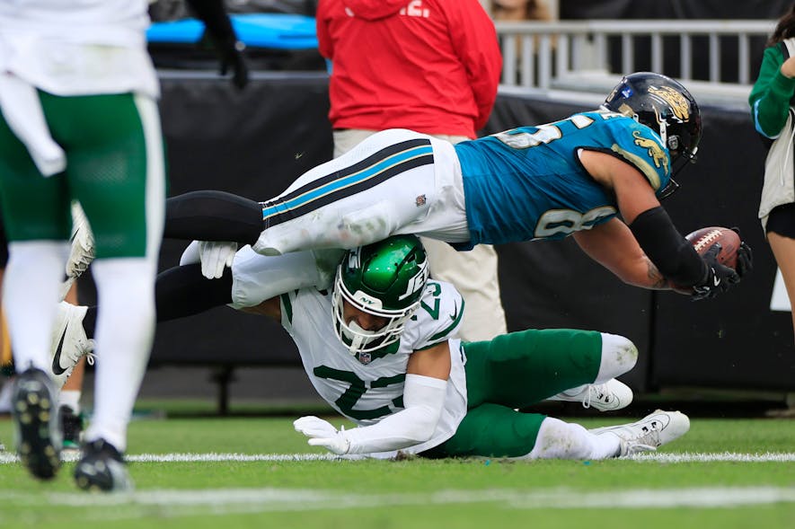 © Corey Perrine/Florida Times-Union / USA TODAY NETWORK via Imagn Images sleeper te