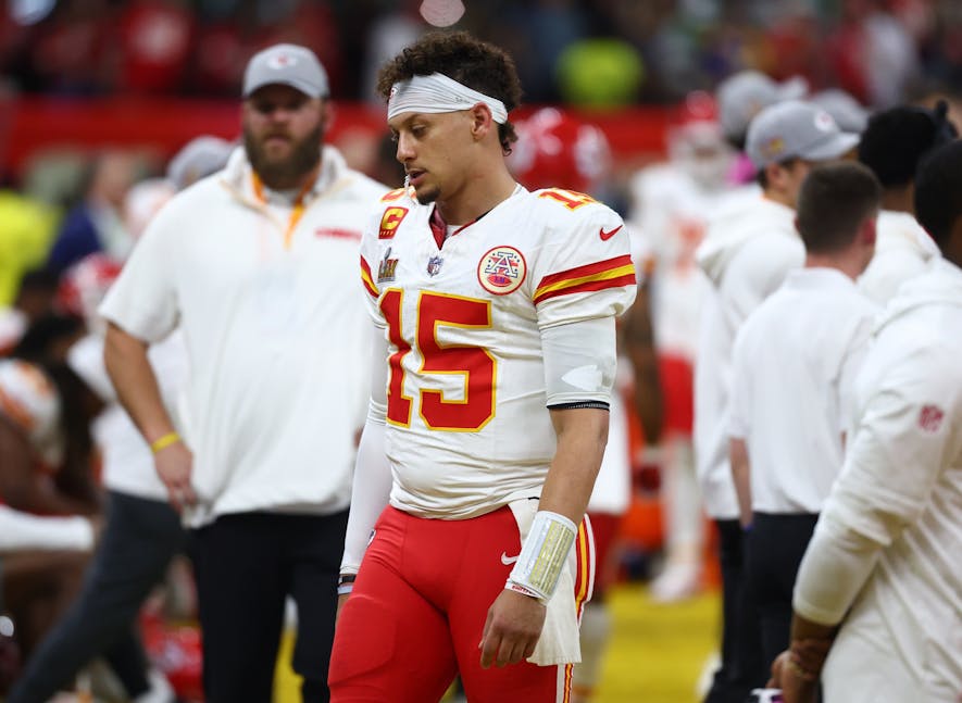 Patrick Mahomes © Mark J. Rebilas-Imagn Images