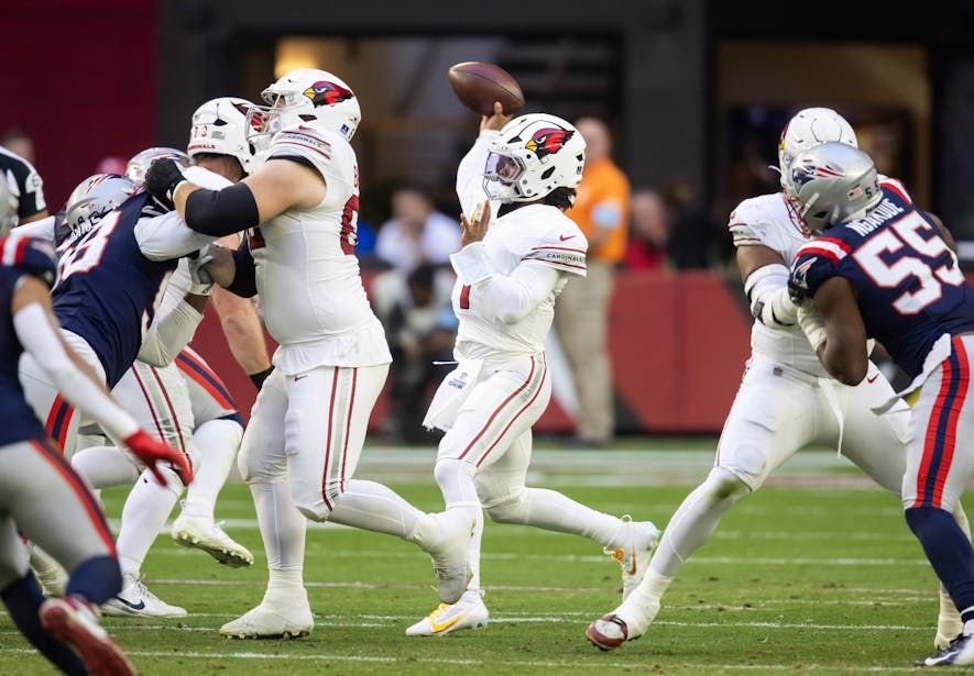 © Mark J. Rebilas-Imagn Images, kyler murray, quarterbac rankings, fantasy football, footballguys