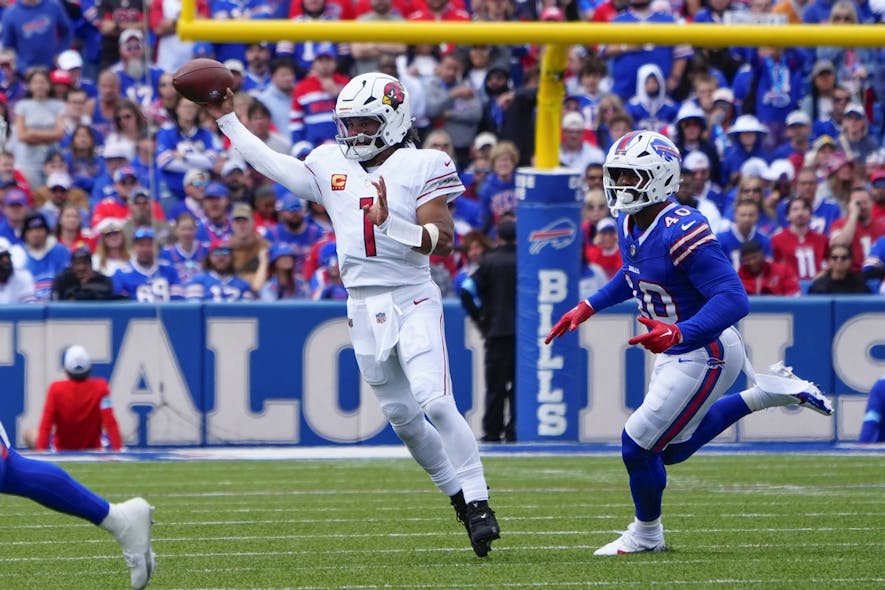 © Gregory Fisher-Imagn Images Kyler Murray