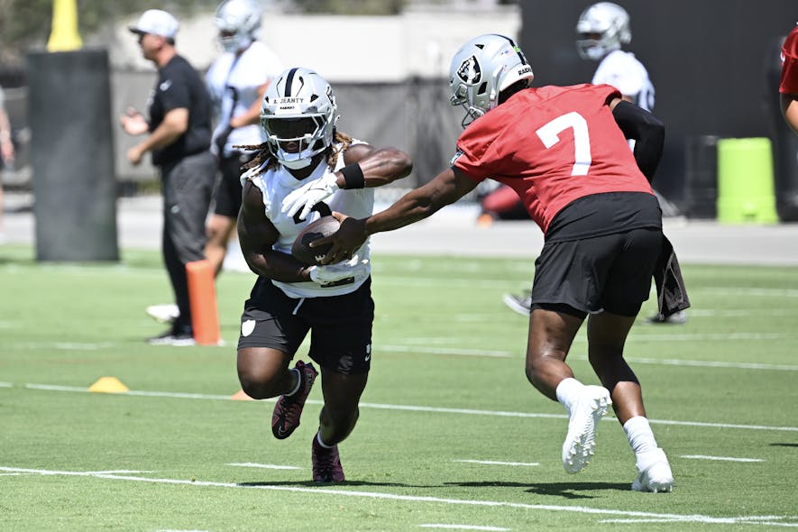 © Candice Ward-Imagn Images, running back rankings, ashton jeanty, footballguys,