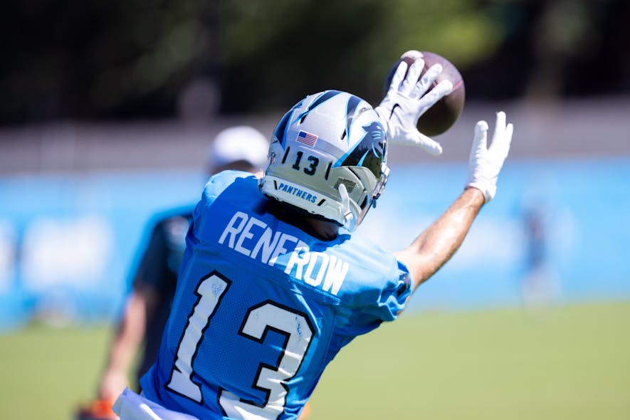 © Scott Kinser-Imagn Images, hunter renfrow, footballguys, training camp report,
