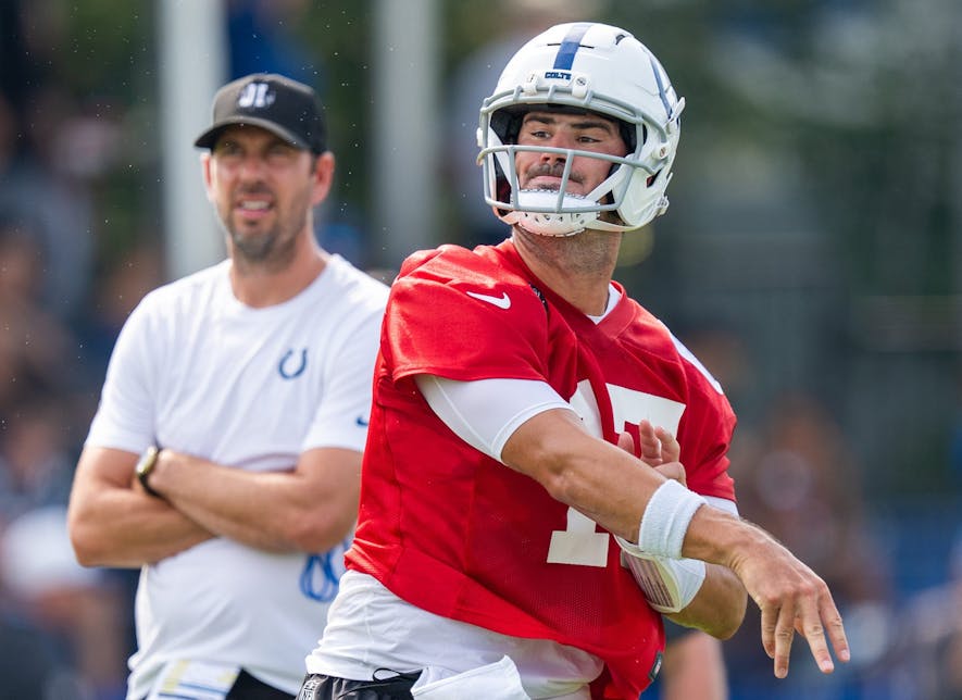 © Mykal McEldowney/IndyStar / USA TODAY NETWORK via Imagn Images training camp
