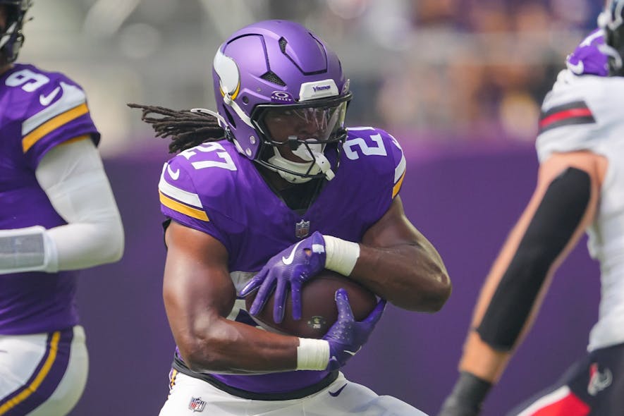 © Brad Rempel-Imagn Images running back