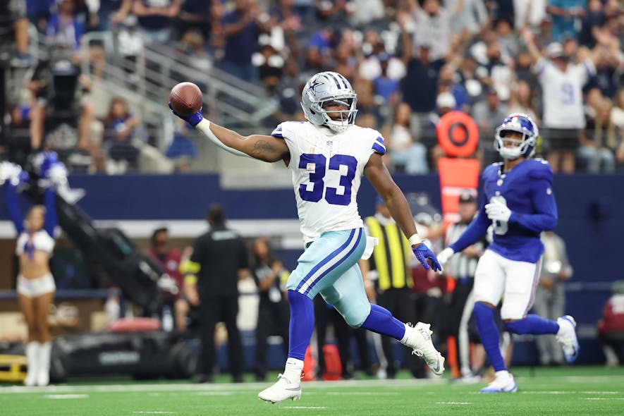 © Kevin Jairaj-Imagn Images, javonte williams, footballguys, fantasy football, 