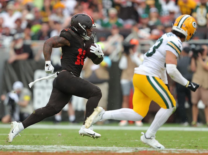 © Jeff Lange / USA TODAY NETWORK via Imagn Images Quinshon Judkins