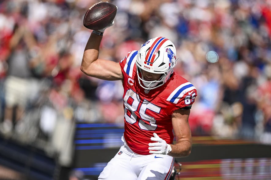 © Brian Fluharty-Imagn Images tight end