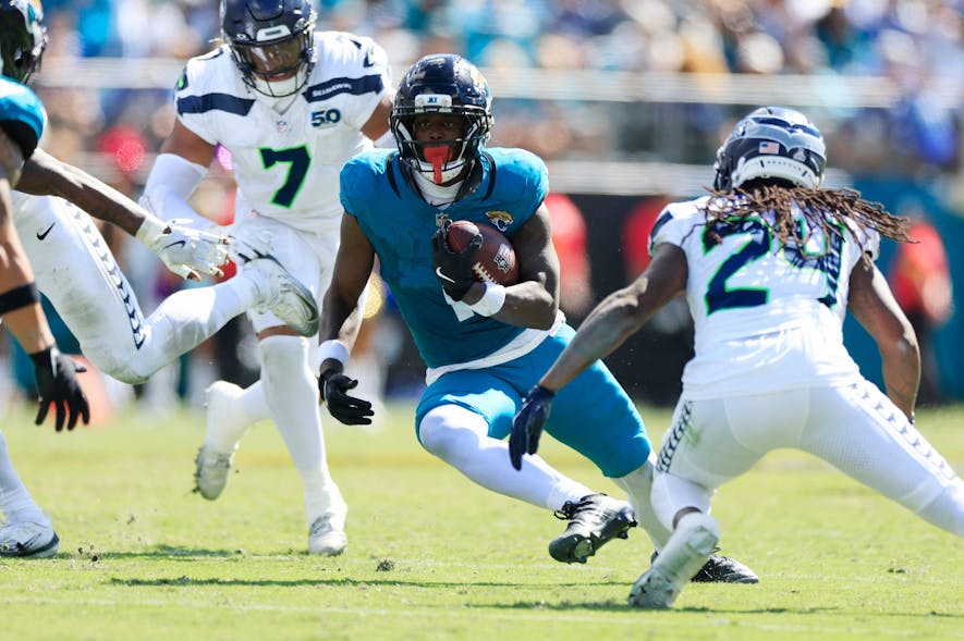 © Corey Perrine/Florida Times-Union / USA TODAY NETWORK via Imagn Images Running Back