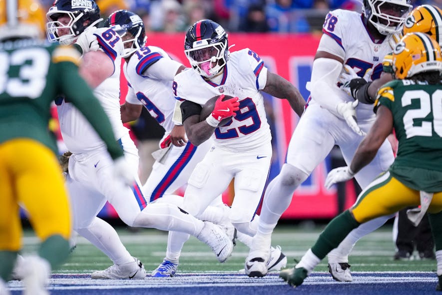 © Yannick Peterhans / USA TODAY NETWORK via Imagn Images running back