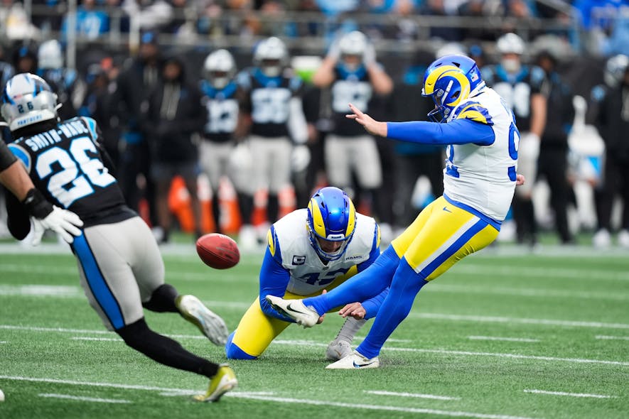 &copy; Jim Dedmon-Imagn Images kickers