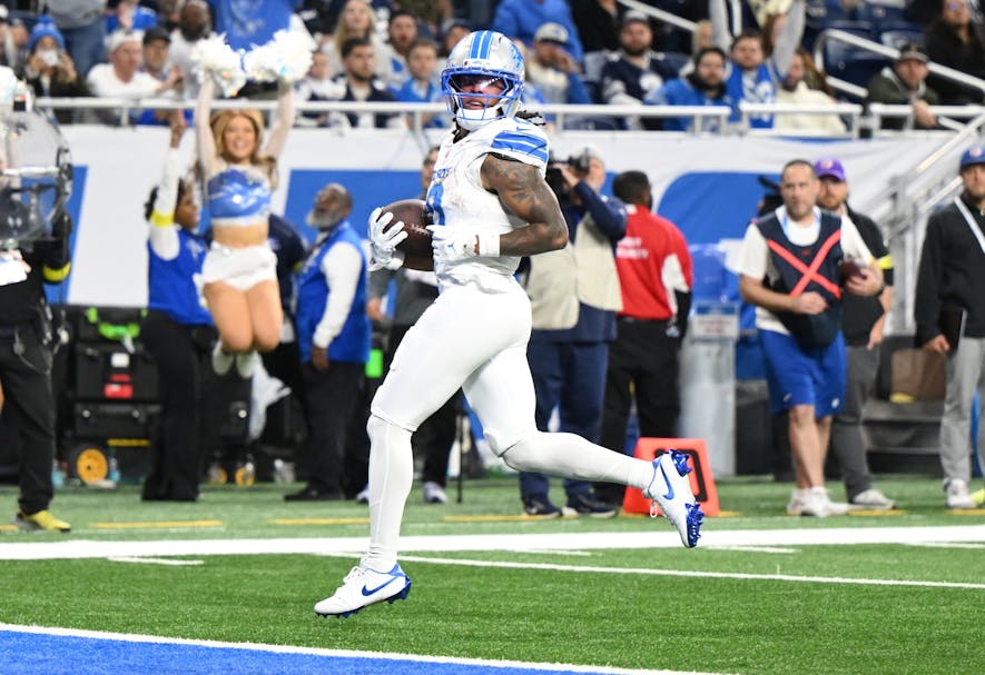 © Lon Horwedel-Imagn Images, week 14 injuries, jahmyr gibbs, fantasy football,