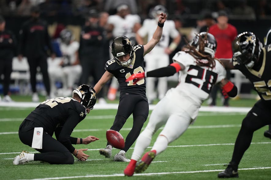 © Matthew Hinton-Imagn Images kickers