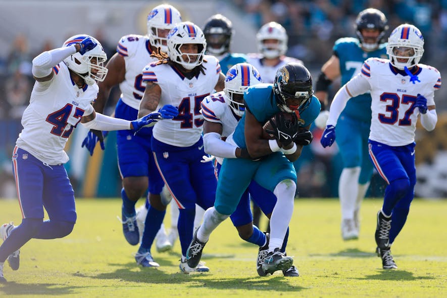 &copy; Corey Perrine/Florida Times-Union / USA TODAY NETWORK via Imagn Images free agent running backs