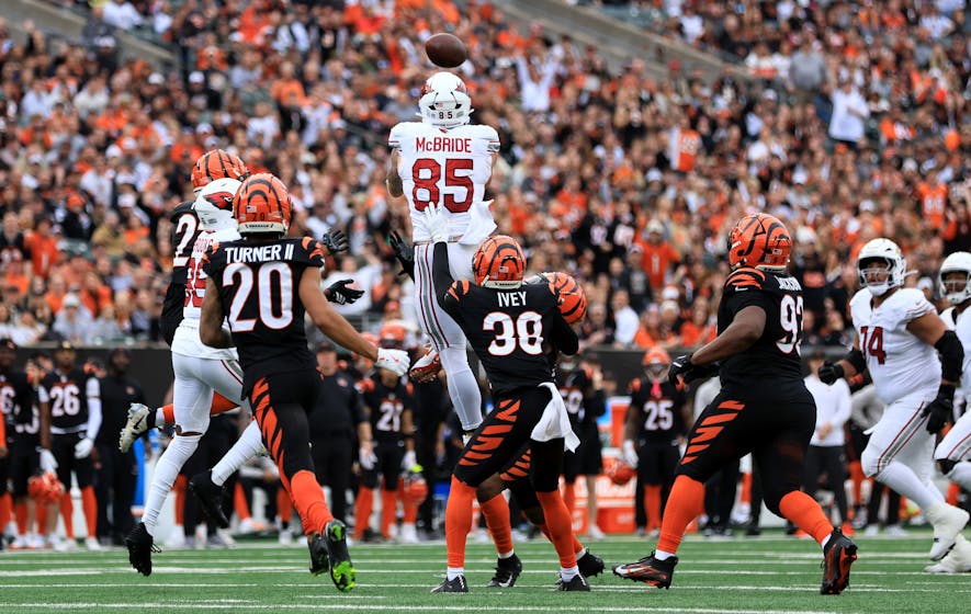 &copy; Katie Stratman-Imagn Images tight end