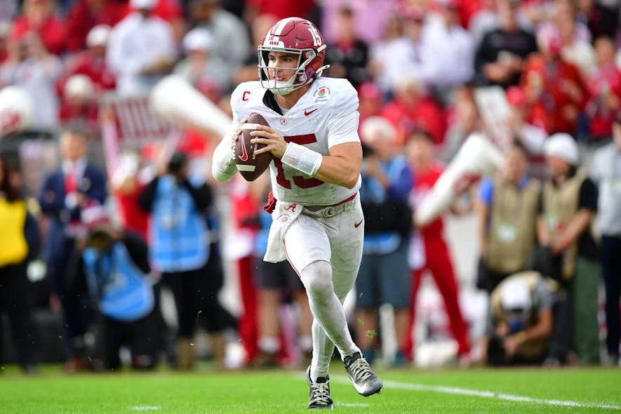 &copy; Gary A. Vasquez-Imagn Images, ty simpson scouting report, ty simpson fantasy football, ty simpson, footballguys,