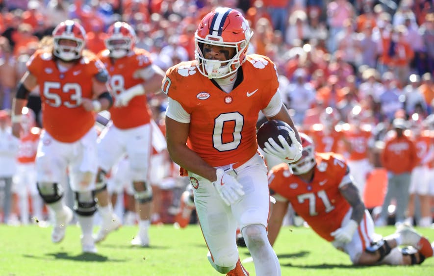 &copy; Alex Martin/Greenville News / USA TODAY NETWORK via Imagn Images, antonio williams scouting report, antonio williams, antonio williams fantasy football, footballguys