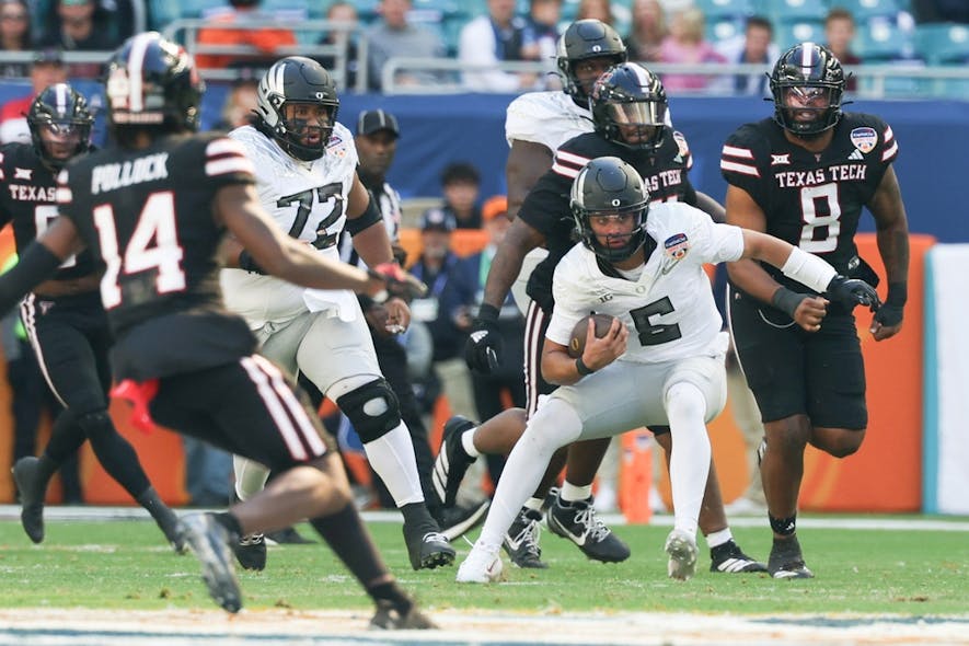 &copy; Nathan Ray Seebeck-Imagn Images, noah whittington scouting report, noah whittington, noah whittington fantasy football, footballguys,