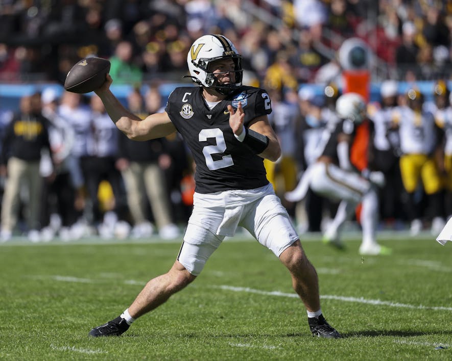 &copy; Nathan Ray Seebeck-Imagn Images, diego pavia scouting report, diego pavia, diego pavia fantasy football, footballguys,