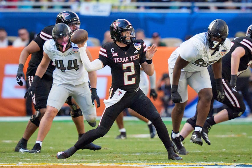 &copy; Ben Lonergan/The Register-Guard / USA TODAY NETWORK via Imagn Images, behren morton scouting report, behren morton, behren morton fantasy football, footballguys,