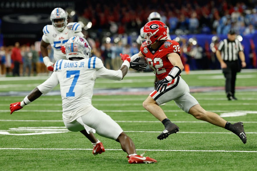 &copy; Geoff Burke-Imagn Images, cash jones scouting report, cash jones, cash jones fantasy football, footballguys,