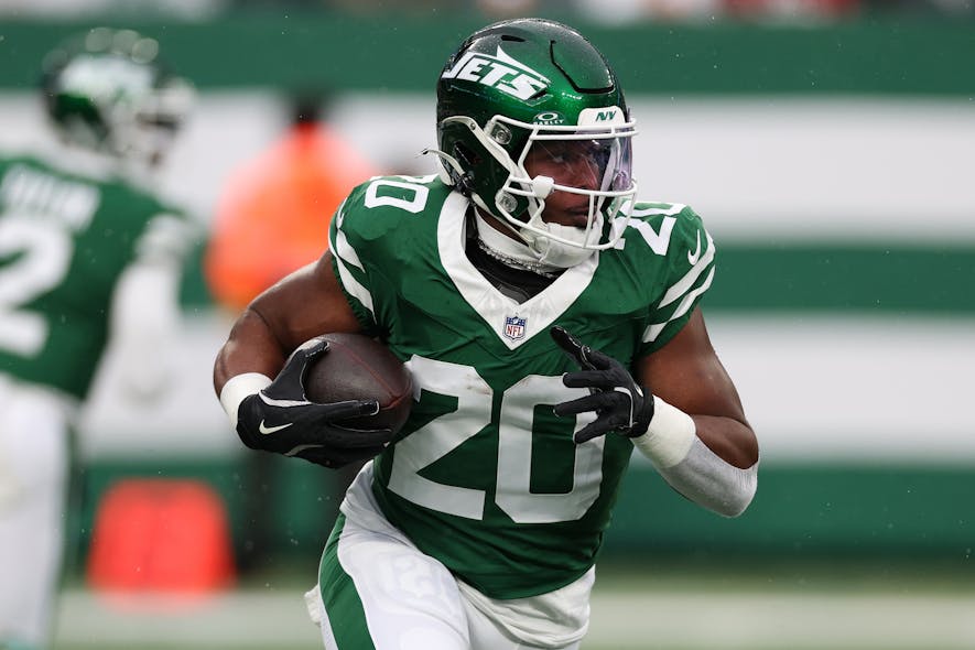 &copy; Vincent Carchietta-Imagn Images Breece Hall