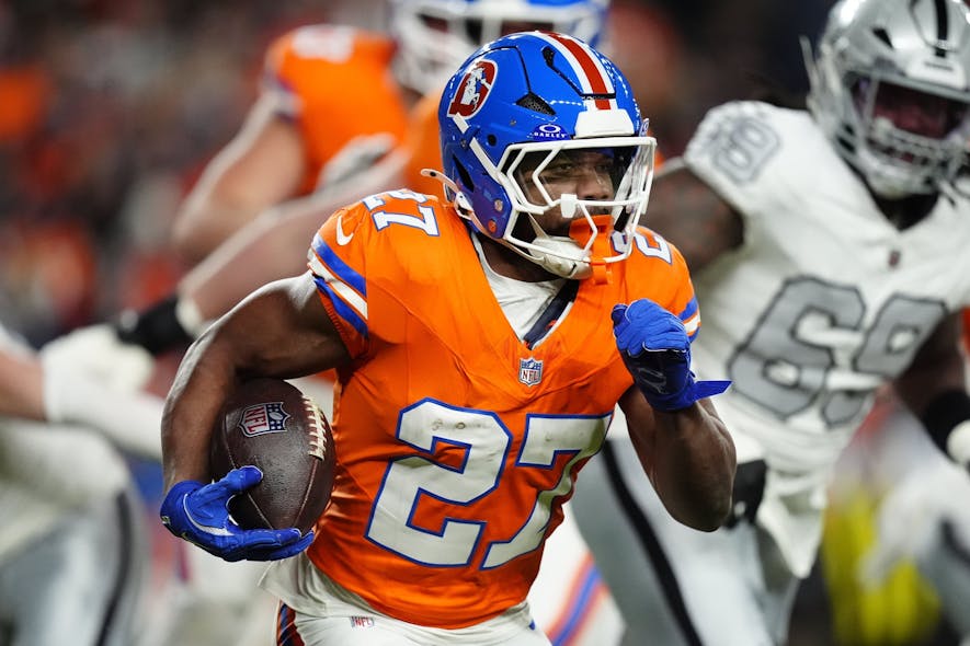 &copy; Ron Chenoy-Imagn Images JK Dobbins