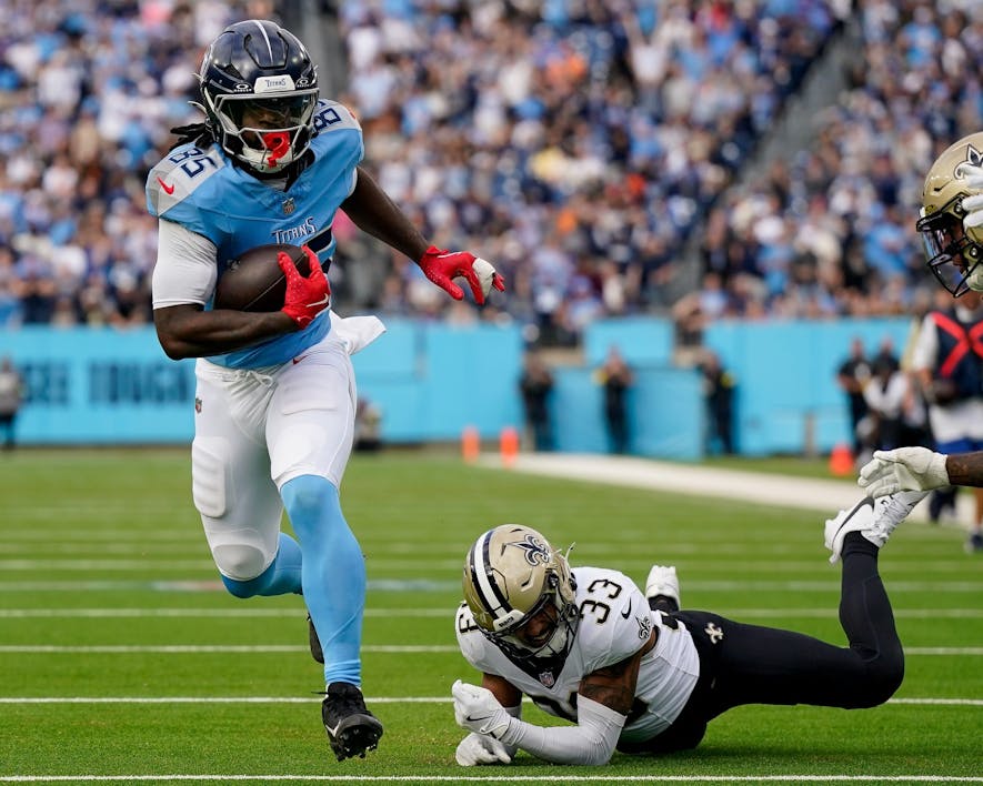 &copy; Andrew Nelles / The Tennessean / USA TODAY NETWORK via Imagn Images Chig Okonkwo