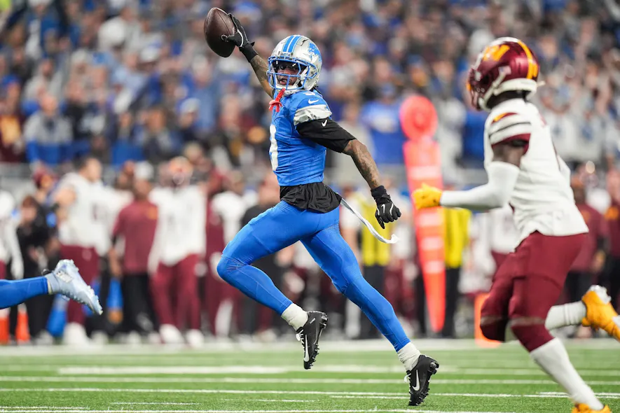 &copy; Junfu Han / USA TODAY NETWORK via Imagn Images Jameson Williams Detroit Lions