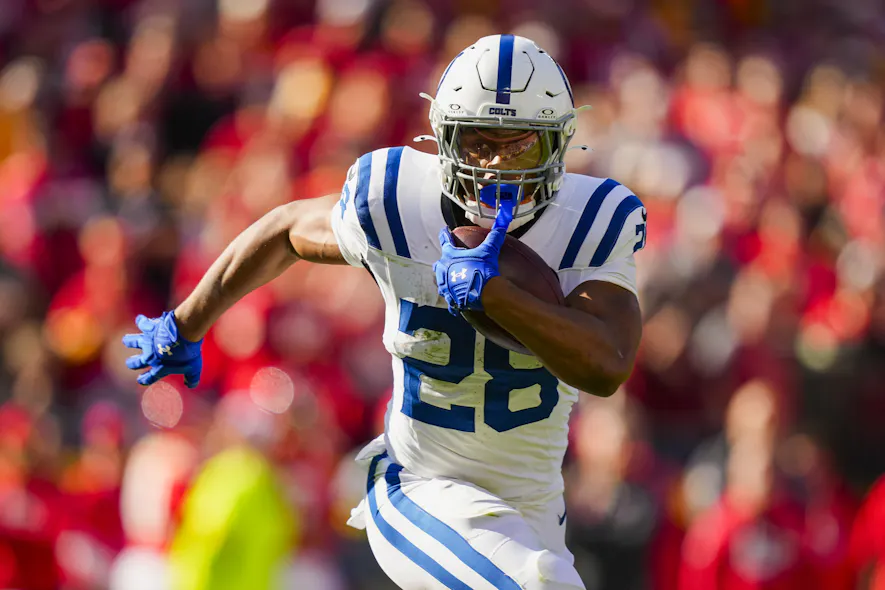 &copy; Jay Biggerstaff-Imagn Images Jonathan Taylor Indianapolis Colts