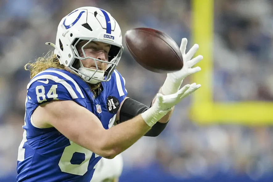 &copy; Mykal McEldowney-USA TODAY Network via Imagn Images Tyler Warren Indianapolis Colts