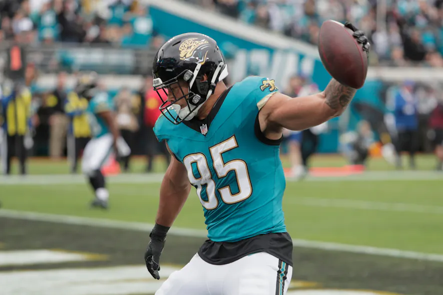 &copy; Travis Register-Imagn Images Brenton Strange Jacksonville Jaguars