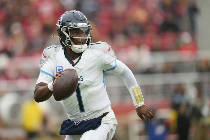 &copy; Cary Edmondson-Imagn Images Cam Ward Tennessee Titans