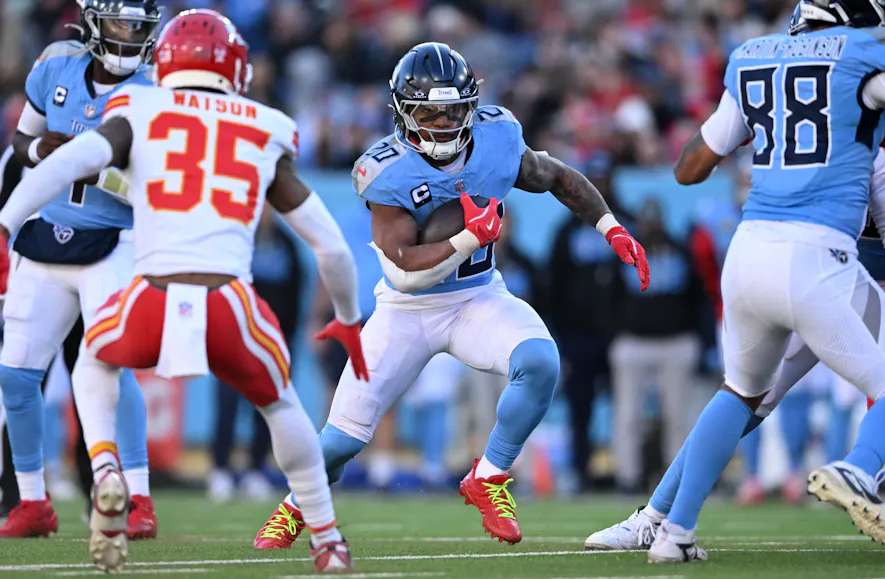 &copy; Steve Roberts-Imagn Images Tony Pollard Tennessee Titans