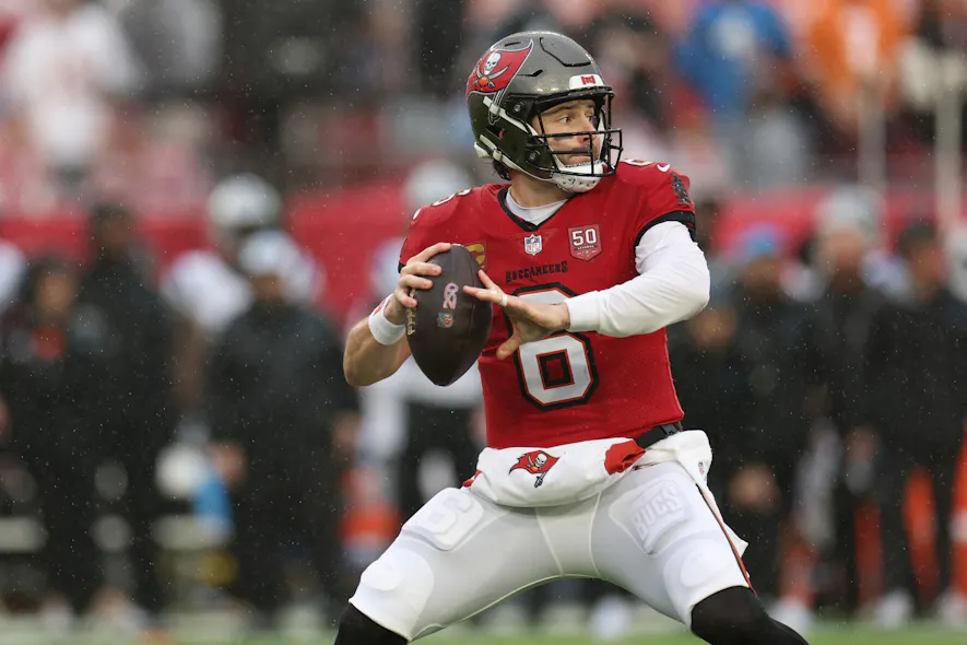 &copy; Nathan Ray Seebeck-Imagn Images Baker Mayfield Tampa Bay Buccaneers