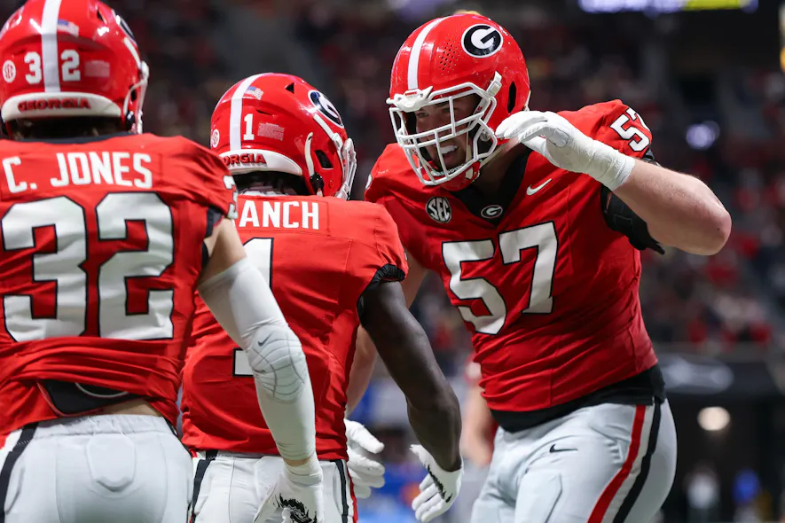 OT Monroe Freeling is a top ten pick in this NFL Draft