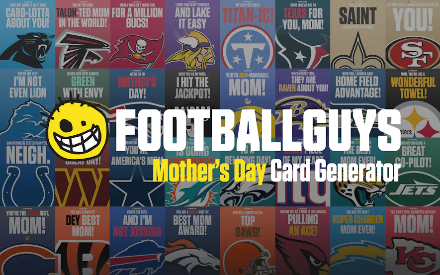 Footblallguys Mother's Day Card Generator