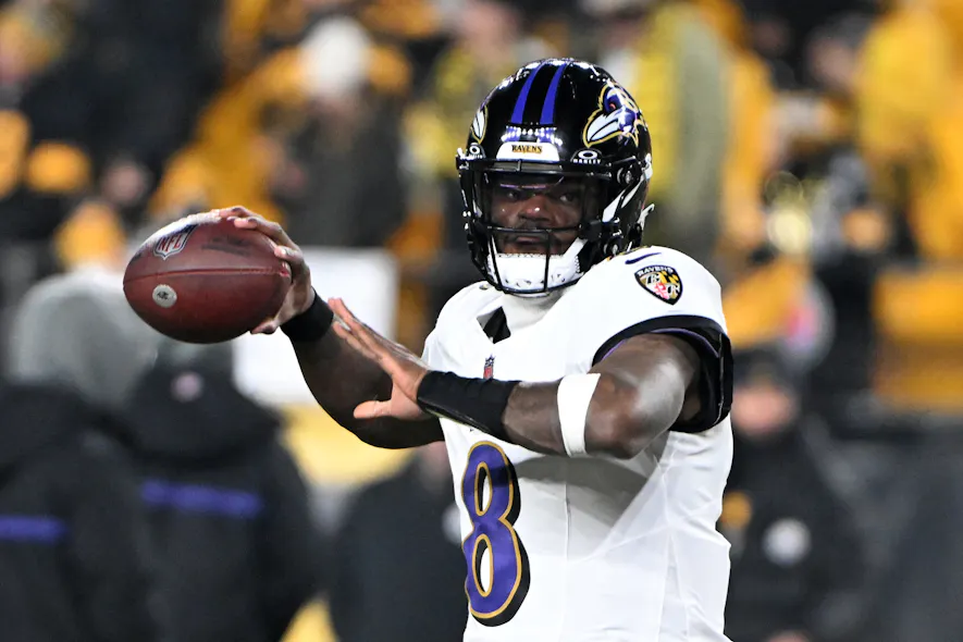 IMAGN IMAGES via Reuters Connect Lamar Jackson