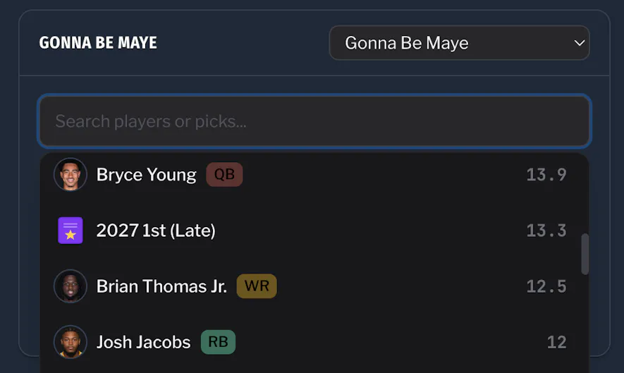 trade view