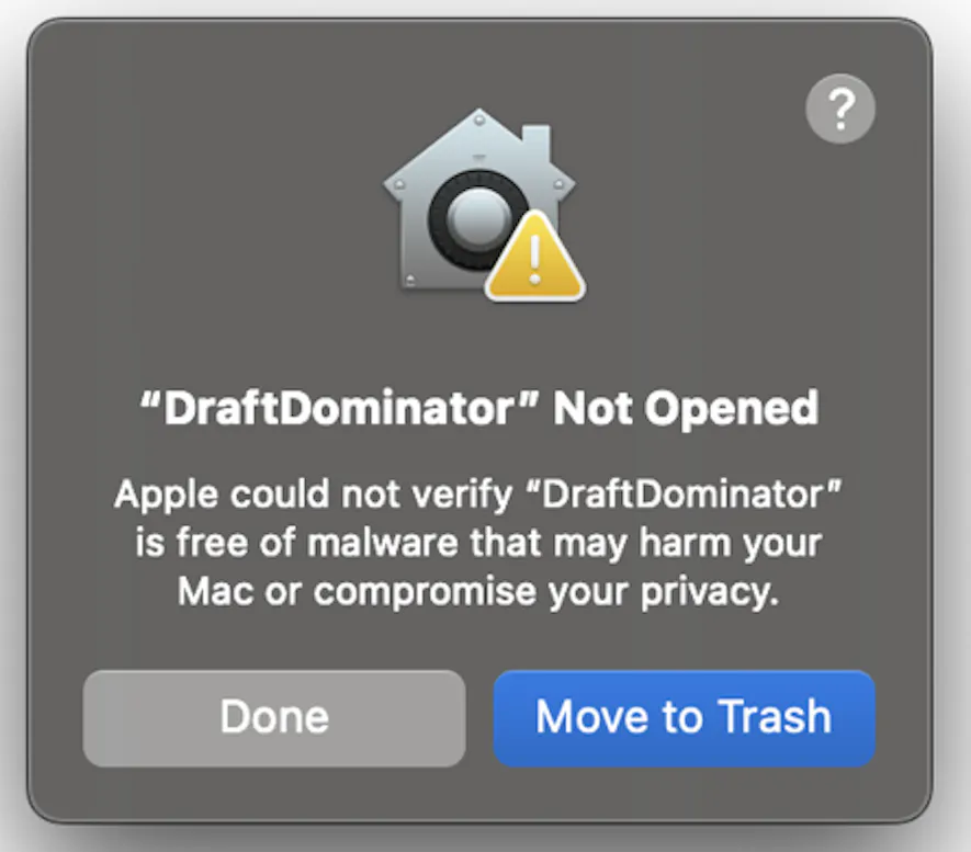 Draft Dominator Classic Launch Issue