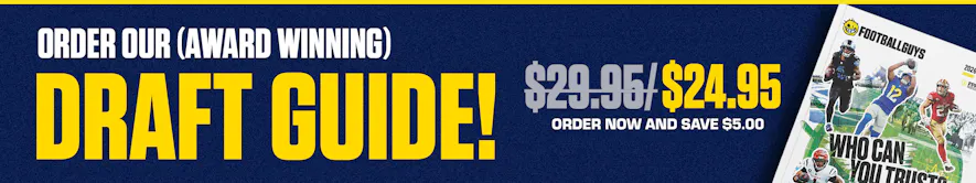2026 Footballguys Draft Guide - Order Now