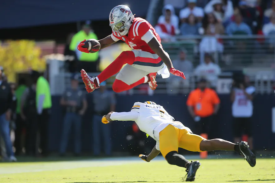 Kewan Lacy Hurdle Credit  IMAGN IMAGES via Reuters Connect