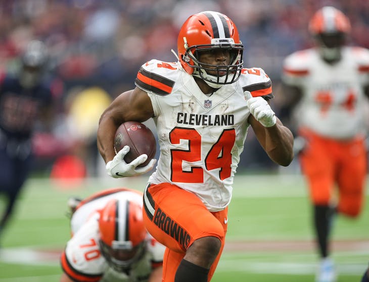Browns Coach Hints at Accelerated Return for Nick Chubb
