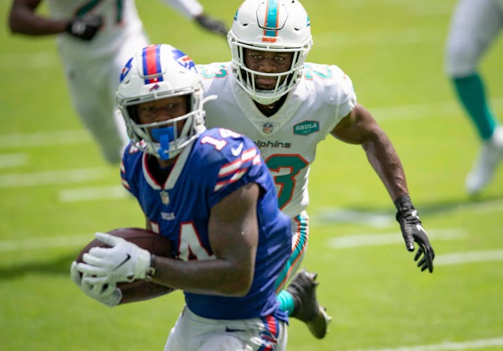Bills-Dolphins snap counts: Do we see more Khalil Shakir next week